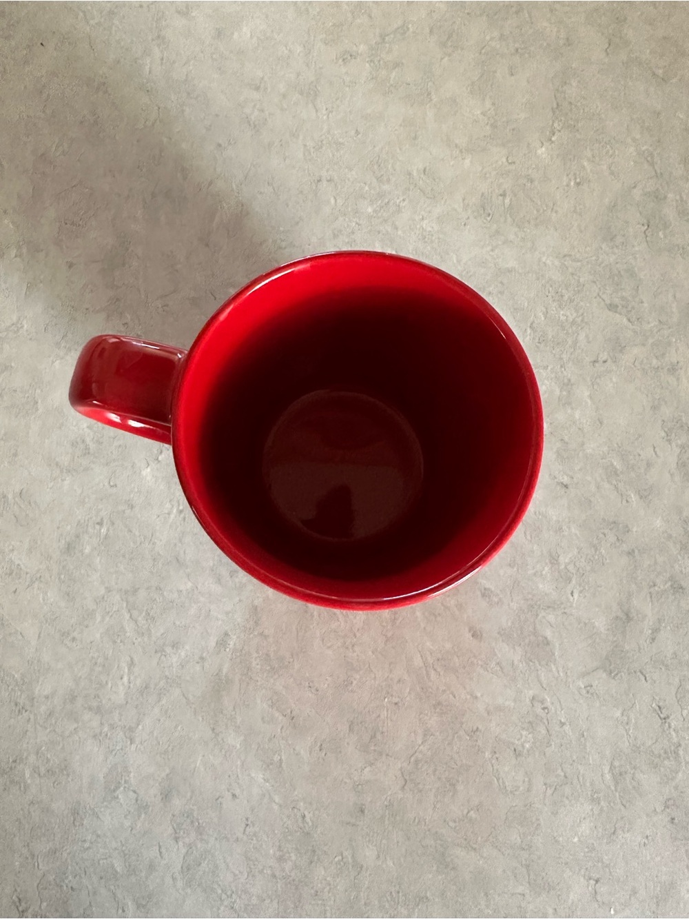 Disney Red Ceramic Mug with Embossed Mickey Motif - Picture 3 of 4